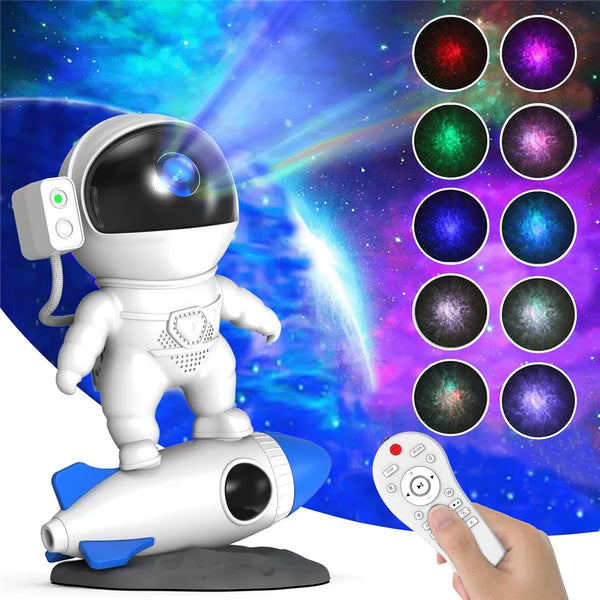 Rocket Astronaut Star Projector