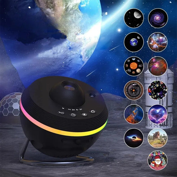 Dynamic Galaxy Projector Lamp